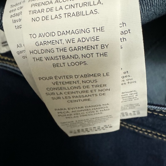 Mango High-waist Cotton Blend Jeggings in Dark Blue Denim - Picture 15 of 15